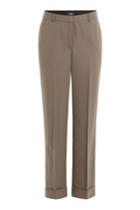 Theory Theory Virgin Wool Cropped Pants