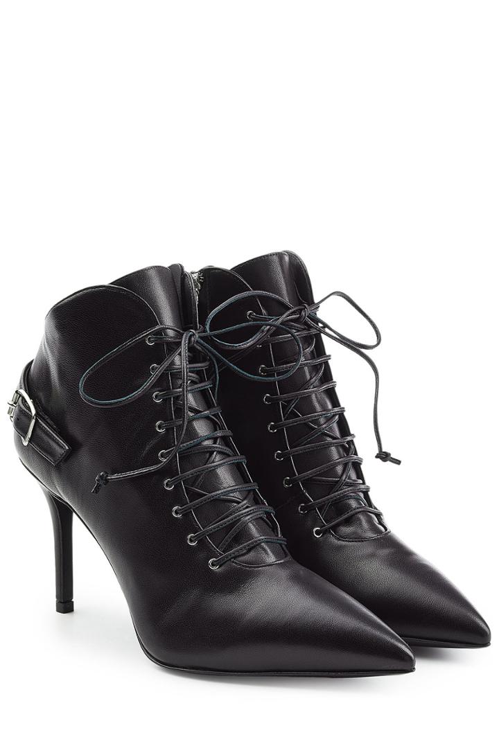 Giuseppe Zanotti Giuseppe Zanotti Tronchetto Leather Ankle Boots