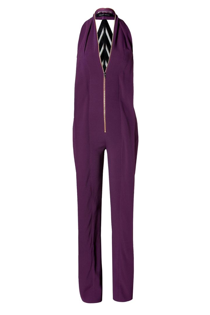 Roland Mouret Roland Mouret Wera Jumpsuit - Purple