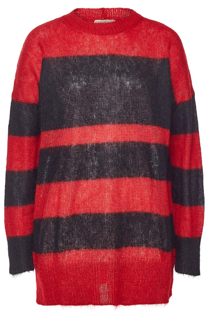N 21 N&deg;21 Knit Pullover With Mohair And Wool
