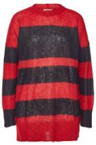 N 21 N&deg;21 Knit Pullover With Mohair And Wool
