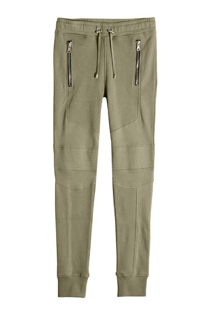 Balmain Balmain Cotton Sweatpants With Zipped Ankles