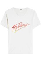 Re/done Re/done The Classic Tee Printed Cotton T-shirt