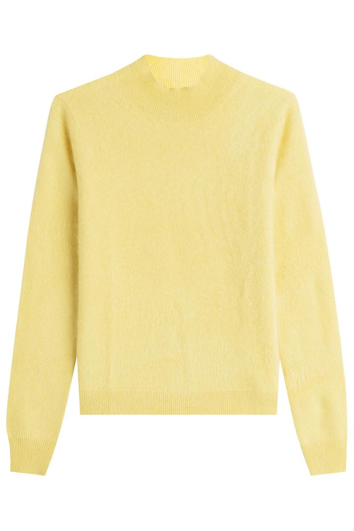 81 Hours 81 Hours Cashmere Turtleneck Pullover - Yellow