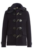 Burberry London Burberry London Wool Duffle Coat - Blue