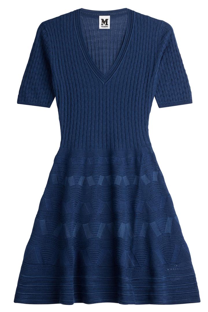 M Missoni M Missoni Knit Dress With Virgin Wool