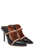 Malone Souliers Malone Souliers Leather Double Strap Mules - Black