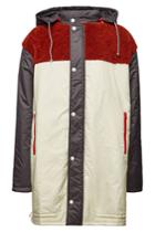 Marni Marni Coat With Lamb Fur And Cotton