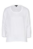 James Perse James Perse Dolman Sleeve Top - White