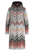 Missoni Missoni Wool Coat With Hood - Multicolor
