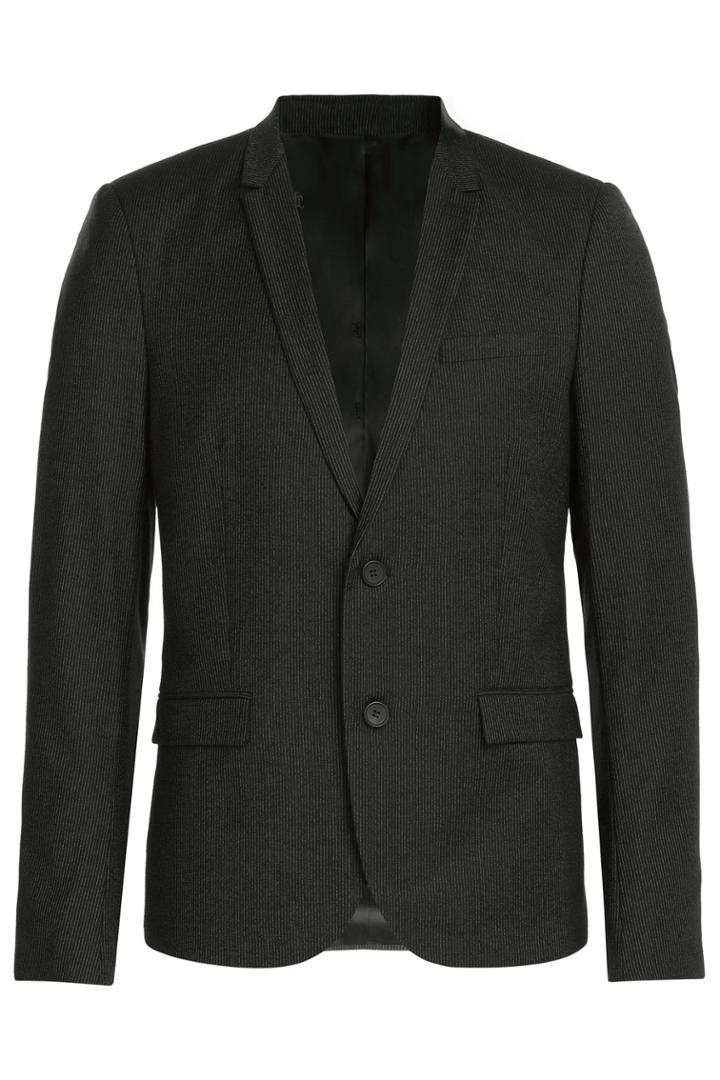 The Kooples The Kooples Pinstriped Wool Blazer - None