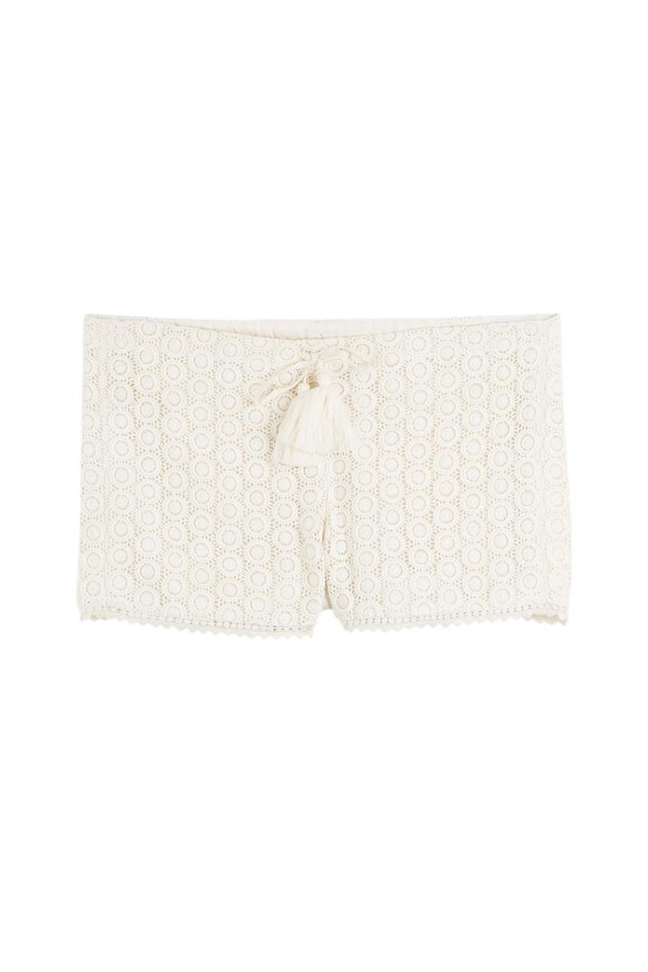 Talitha Talitha Crochet Shorts - None