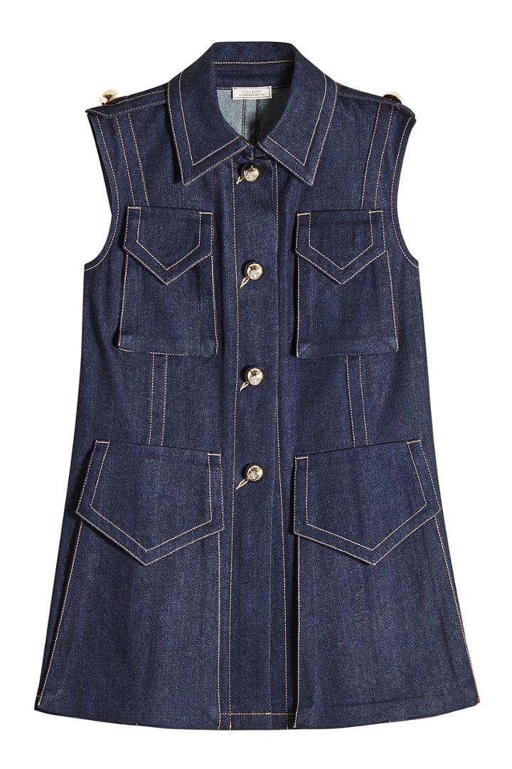 Nina Ricci Nina Ricci Sleveless Denim Top