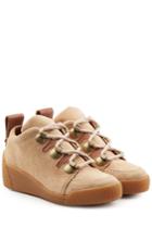 See By Chloé See By Chloé Suede Sneakers With Wedge
