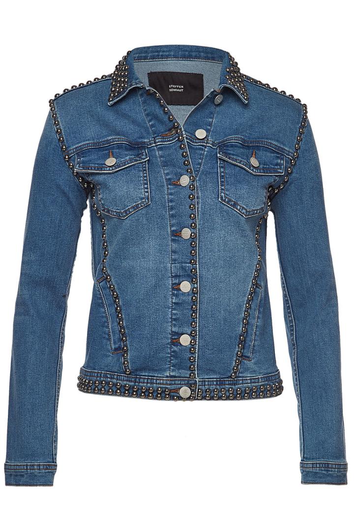 Steffen Schraut Steffen Schraut Embellished Denim Jacket