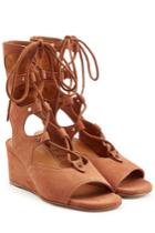 Chloé Chloé Suede Sandals - Brown