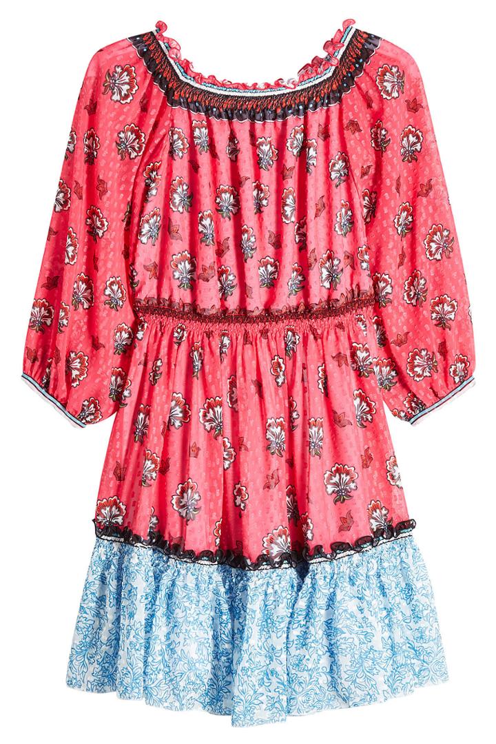 Mary Katrantzou Mary Katrantzou Printed Off-shoulder Dress