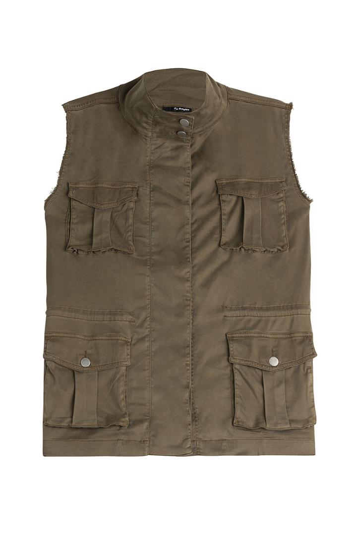 The Kooples The Kooples Cargo Vest - Green