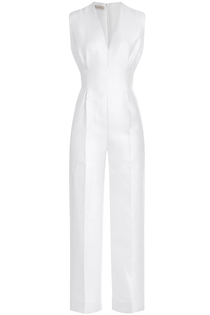 Emilia Wickstead Emilia Wickstead Satin Jumpsuit