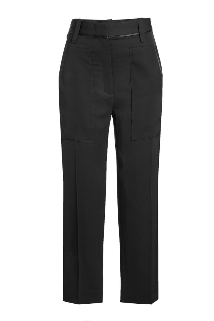Victoria Victoria Beckham Victoria Victoria Beckham Patch Pocket Cropped Pants