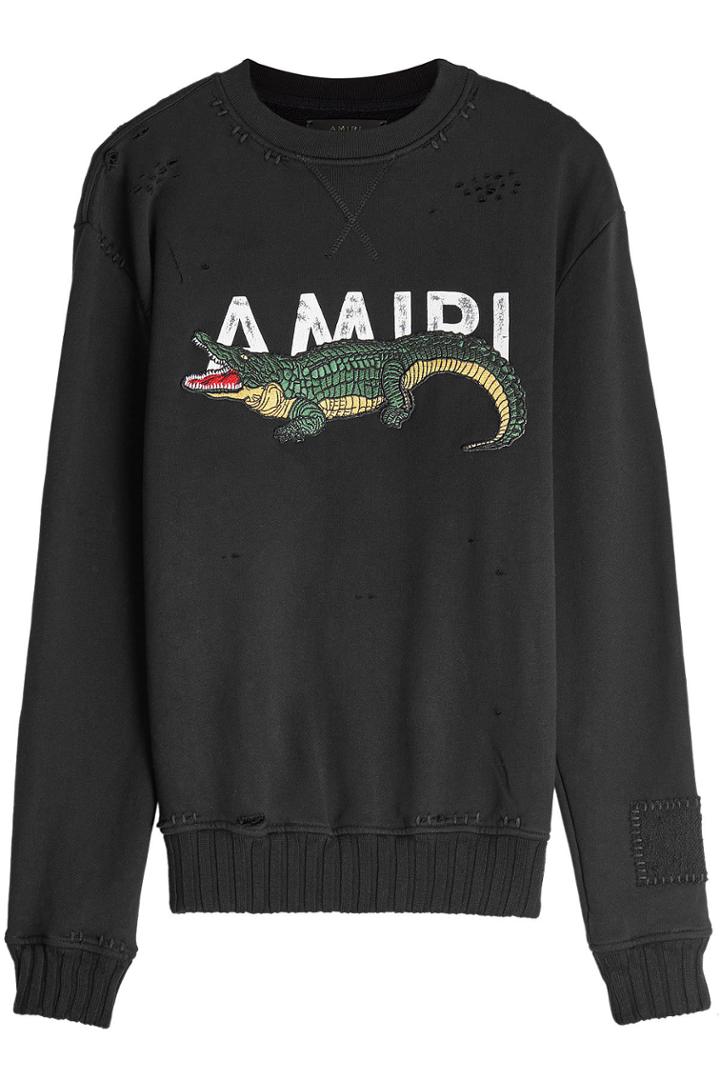 Amiri Amiri Distressed Sweatshirt