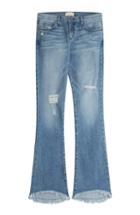 Current/elliott Distressed Flared Jeans