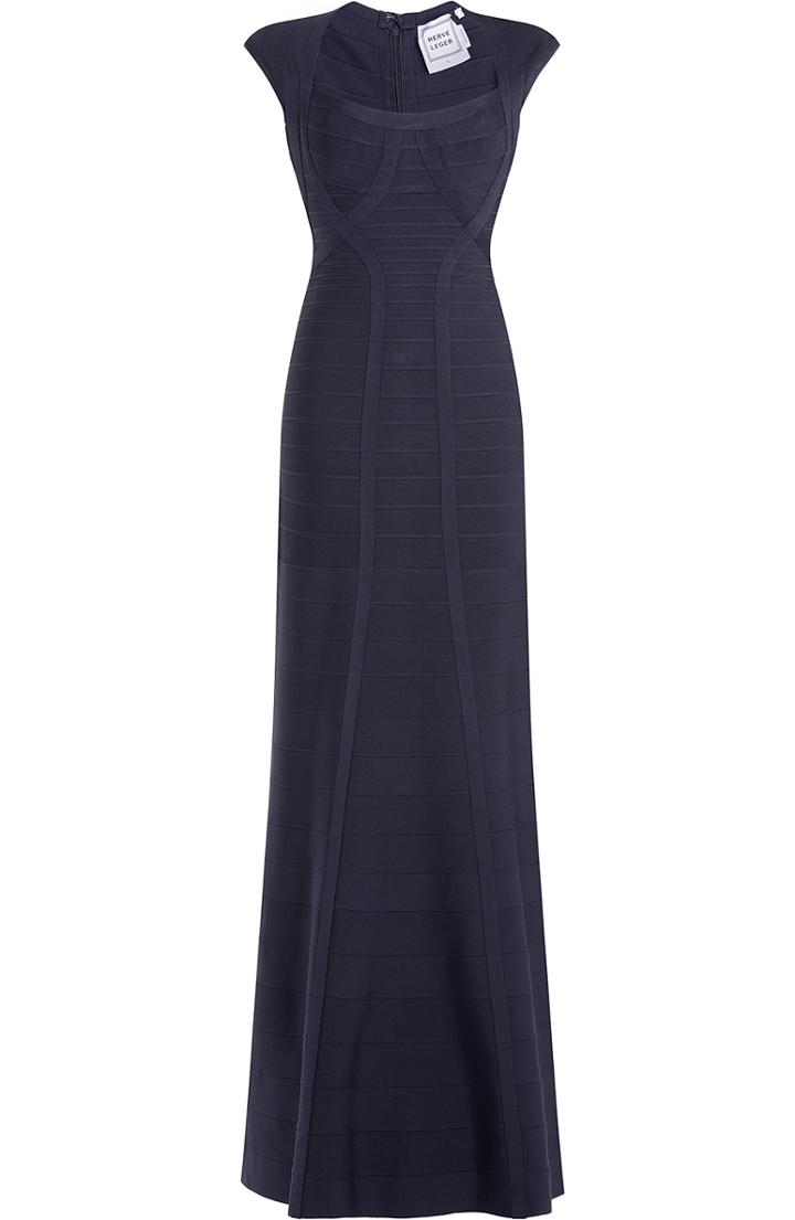 Herv L Ger Bandage Maxi Gown