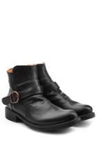 Fiorentini & Baker Fiorentini & Baker Leather Buckle Strap Ankle Boots