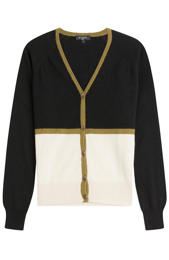 Etro Color Block Cardigan