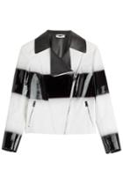 Fendi Fendi Two-tone Leather Jacket - Multicolor