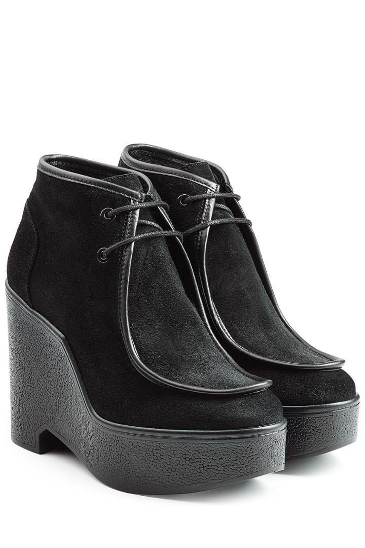 Robert Clergerie Robert Clergerie Suede Wedge Boots