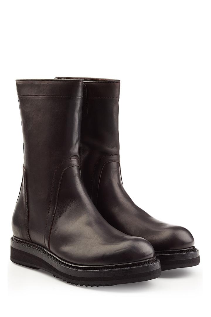 Rick Owens Rick Owens Leather Ankle Boots