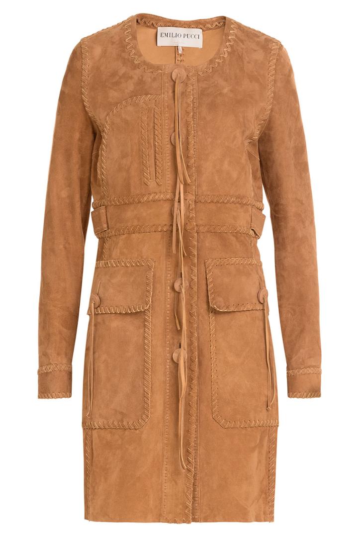 Emilio Pucci Emilio Pucci Suede Coat