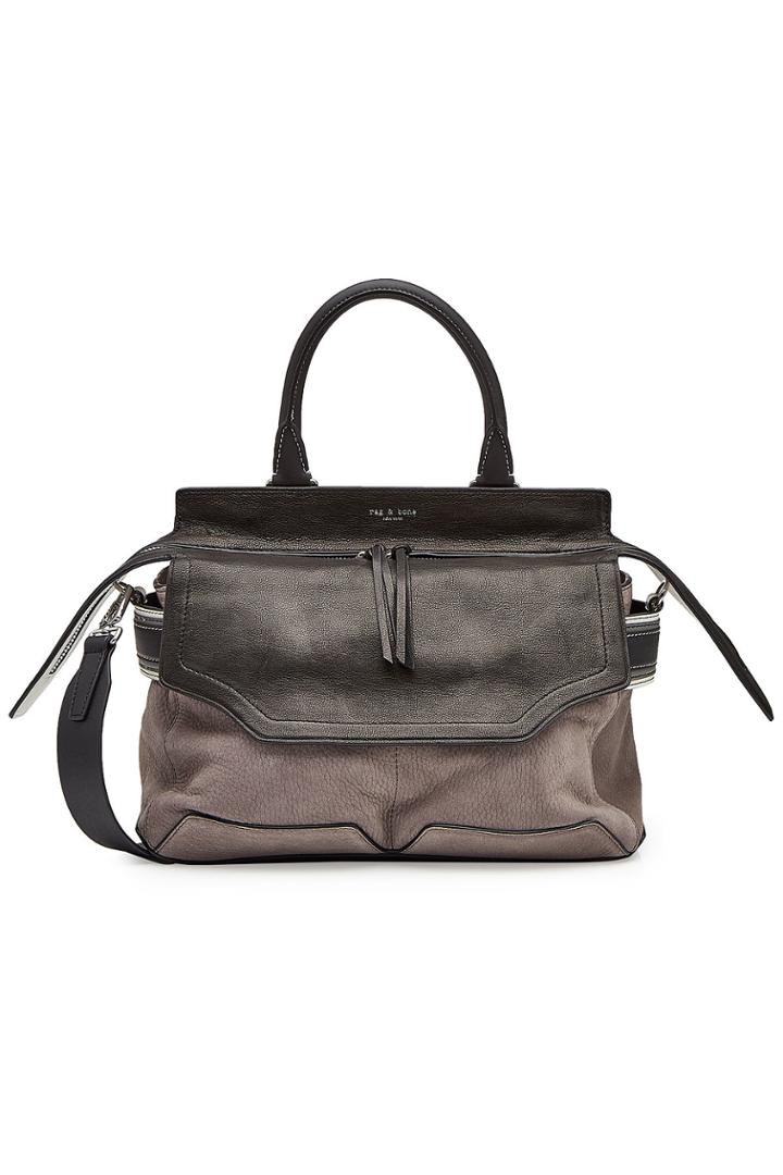 Rag & Bone Rag & Bone Pilot Leather Satchel