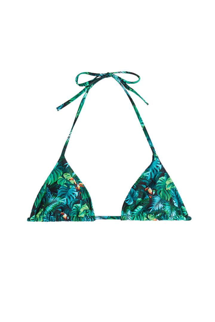 Onia Onia Printed Bikini Top