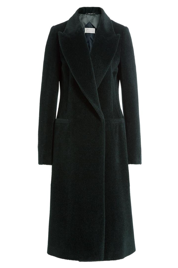 Maison Margiela Maison Margiela Alpaca Coat With Wool