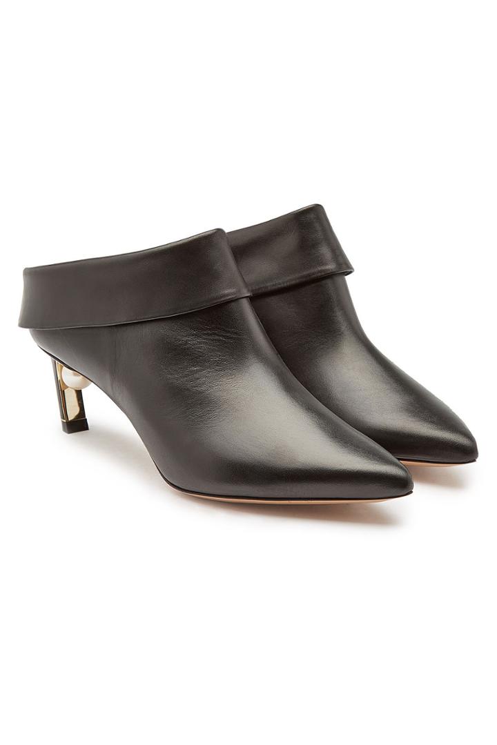 Nicholas Kirkwood Nicholas Kirkwood Mira Leather Mule Pumps
