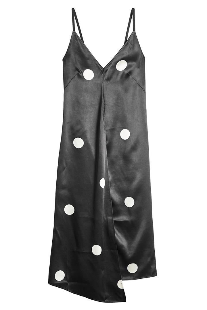Petar Petrov Petar Petrov Dee Dots Strappy Silk Dress