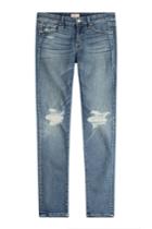 Mother Mother The Looker Distressed Skinny Jeans - Blue