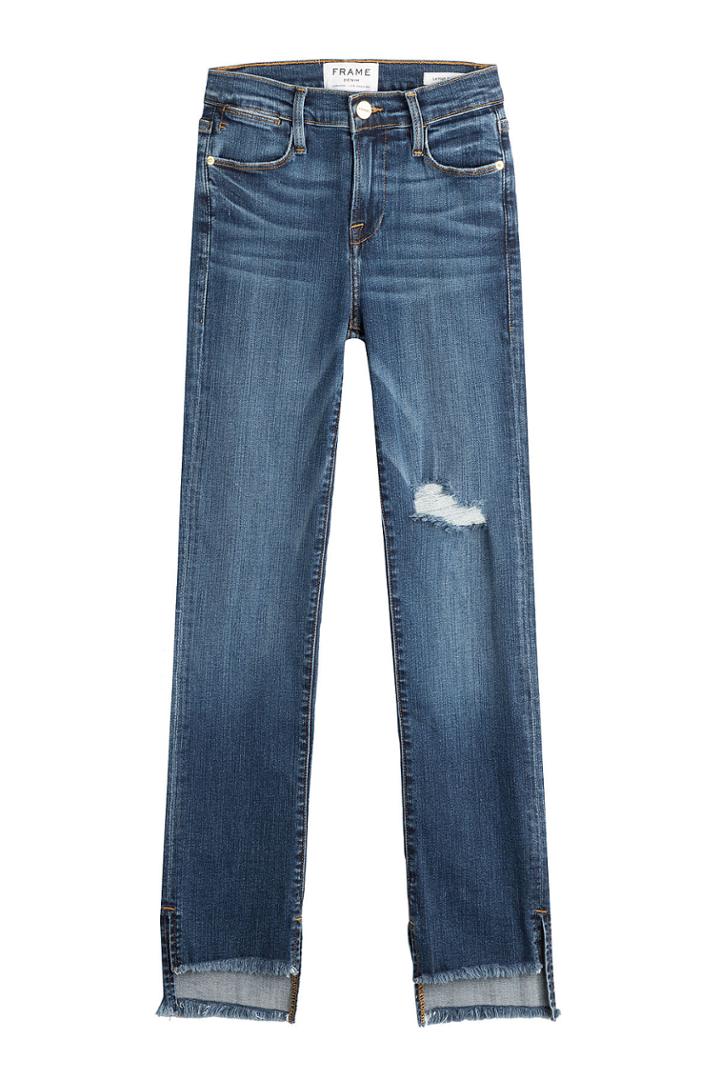 Frame Denim Frame Denim Le High Straight Raw Jeans
