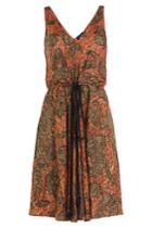Lanvin Lanvin Embroidered Dress With Silk