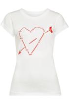 Zadig & Voltaire Zadig & Voltaire Skinny Heart Printed T-shirt With Cotton