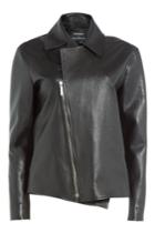 Anthony Vaccarello Anthony Vaccarello Boxy Leather Jacket