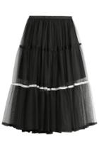 Preen By Thornton Bregazzi Preen By Thornton Bregazzi Tulle Skirt - Black
