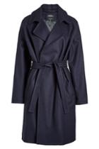 A.p.c. A.p.c. Belted Coat With Wool And Cashmere