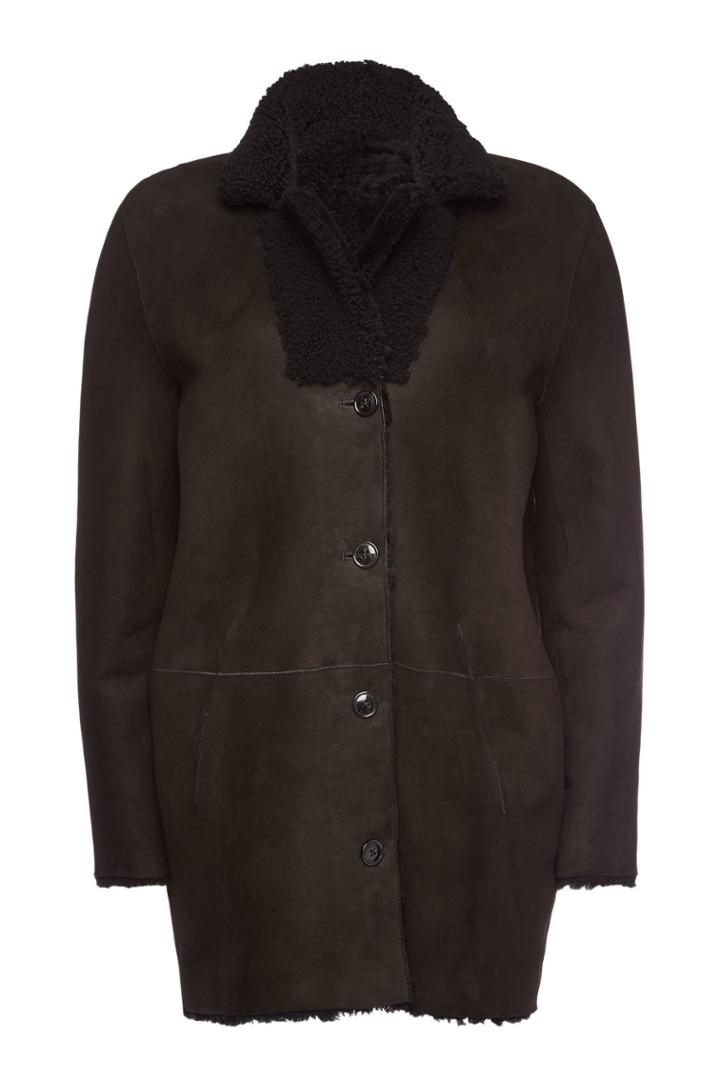Closed Closed Suede And Shearing Jacket