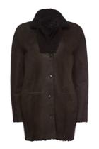 Closed Closed Suede And Shearing Jacket