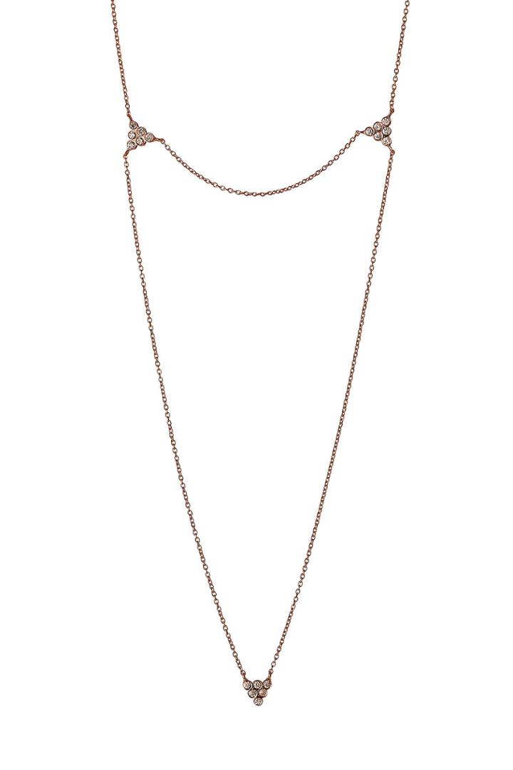 Yannis Sergakis Adornments Yannis Sergakis Adornments 18-karat Rose Gold Double-chain Diamond Necklace
