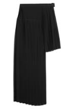Mcq Alexander Mcqueen Asymmetric Hem Pleated Skirt