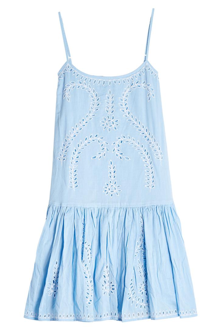 Juliet Dunn Juliet Dunn Cotton Dress With Cut-out Detail